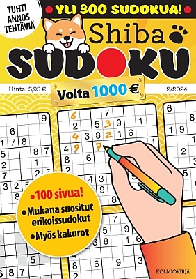 Shiba-Sudoku-lehti
